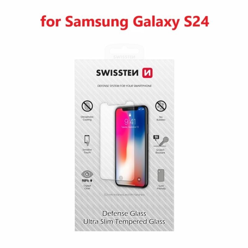 Swissten Samsung Galaxy S24 SM-S921B Film Verre Trempé - 74517975 2 Swissten Samsung Galaxy S24 SM-S921B Film Verre Trempé - 74517975