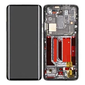 OnePlus 7 Pro (GM1910) Écran LCD + Tactile Avec Cadre 2011100059 - Gris