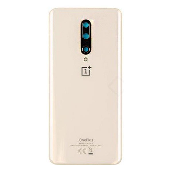 OnePlus 7 Pro (GM1910) Cache arrière Avec Objectif & Adhésif Gold 2 OnePlus 7 Pro (GM1910) Cache arrière Avec Objectif & Adhésif Gold