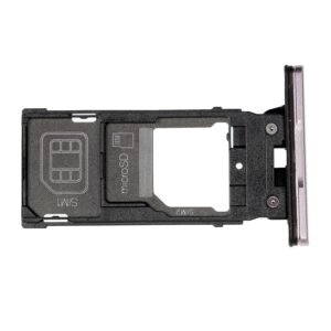 Tiroir Carte SIM / SD Sony Xperia XZ2 (H8266) - (Dual Sim) 1311-3792 Rose