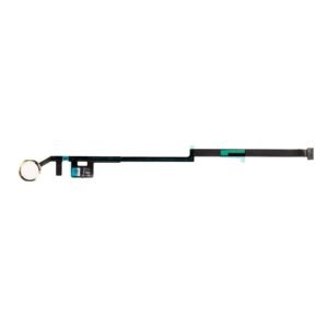 Apple iPad 7 (10.2)  (2019)/iPad 8 (10.2)  2020/iPad 9 (10.2)  2021 Home Button Flex Cable + Button  Gold