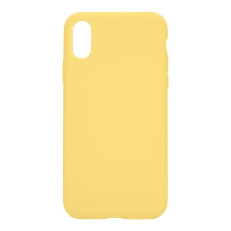 Tactical iPhone X/iPhone XS Velvet Smoothie Cover - 8596311114748 - Banana