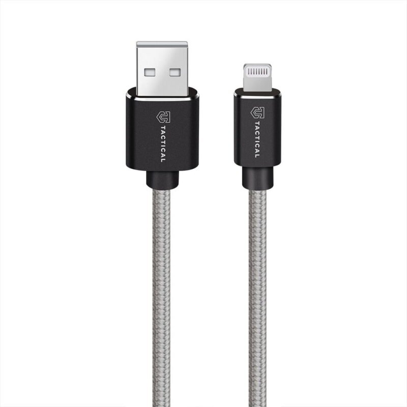 Tactical Fast Rope Kevlar Cable USB-A/USB-C - 8596311153112 - 1m - Gris 2 Tactical Fast Rope Kevlar Cable USB-A/USB-C - 8596311153112 - 1m - Gris