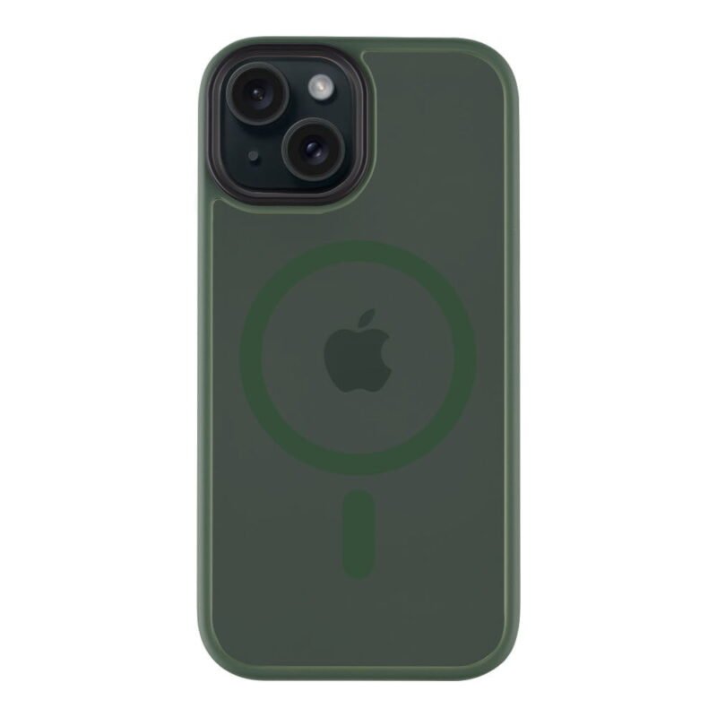 Coque Tactical iPhone 15 MagForce Hyperstealth - 8596311221316 - Forest Vert