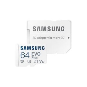 Samsung EVO Plus MicroSD Card - Incl. Adapter - 64Go