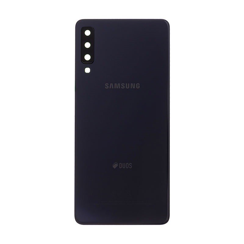 Cache arrière Samsung Galaxy A7 2018 SM-A750F GH82-17829A Noir 2 Cache arrière Samsung Galaxy A7 2018 SM-A750F GH82-17829A Noir