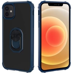 Livon RingShock Shield Case for iPhone 12/12 Pro - Navy Bleu