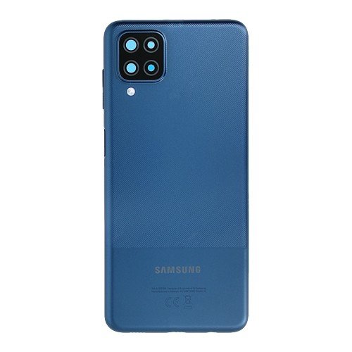 Cache arrière Samsung Galaxy A12 SM-A125F - GH82-24487C - Bleu 2 Cache arrière Samsung Galaxy A12 SM-A125F - GH82-24487C - Bleu