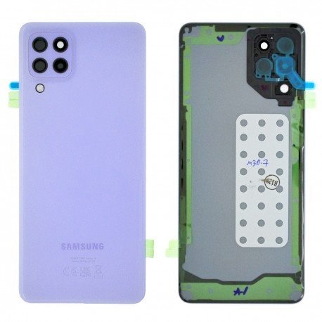 Cache arrière Samsung Galaxy A22 4G SM-A225F - GH82-26518C/GH82-25959C - Violet 2 Cache arrière Samsung Galaxy A22 4G SM-A225F - GH82-26518C/GH82-25959C - Violet