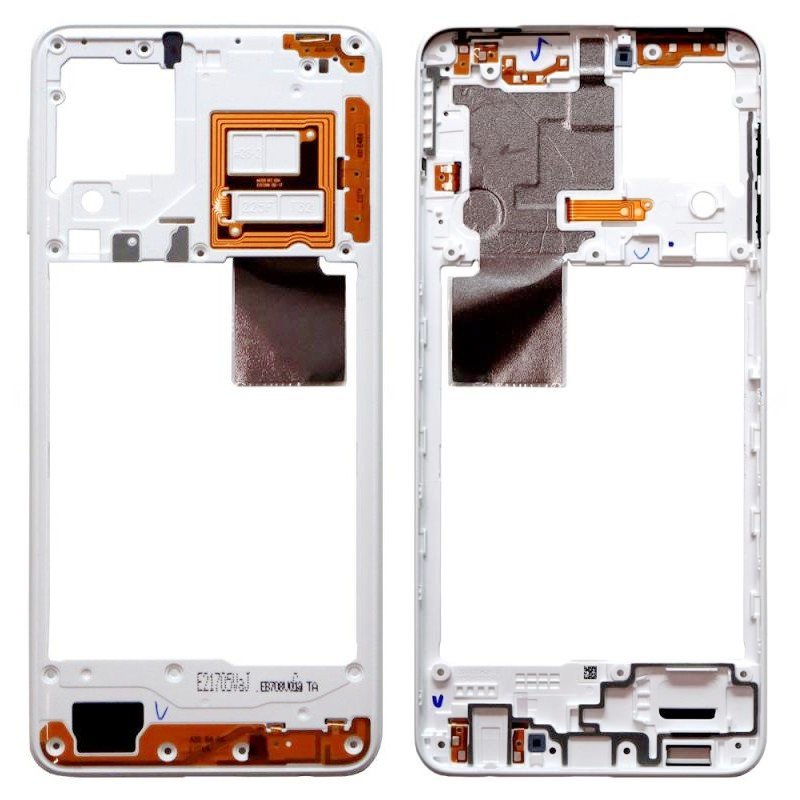 Samsung Galaxy A22 4G SM-A225F Cadre central - GH98-46652B - Blanc 2 Samsung Galaxy A22 4G SM-A225F Cadre central - GH98-46652B - Blanc