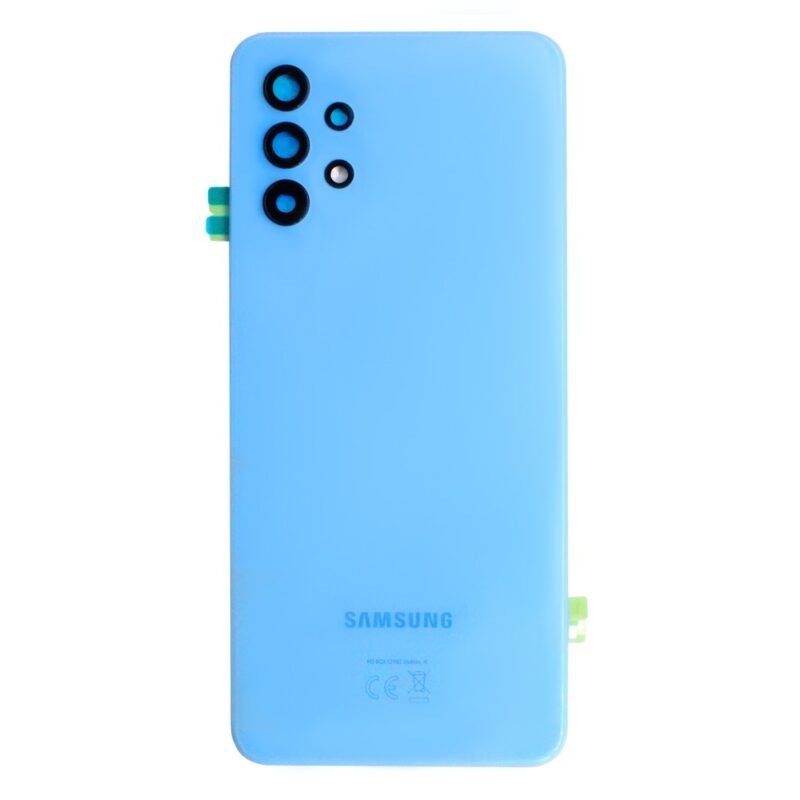 Cache arrière Samsung Galaxy A32 4G SM-A325F - GH82-25545C - Bleu 2 Cache arrière Samsung Galaxy A32 4G SM-A325F - GH82-25545C - Bleu