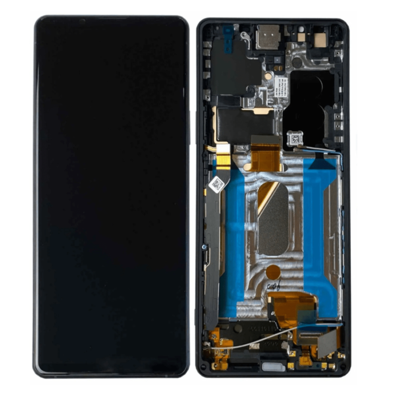 Écran LCD Tactile avec Cadre Sony Xperia 1 IV (XQCT62-B) - A5046143A/A5046143B - Noir 2 Écran LCD Tactile avec Cadre Sony Xperia 1 IV (XQCT62-B) - A5046143A/A5046143B - Noir