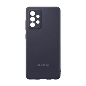 Samsung Galaxy A52 SM-A525F 4G/Galaxy A52 5G SM-A526B Silicone Cover - EF-PA525TBEGWW - Noir