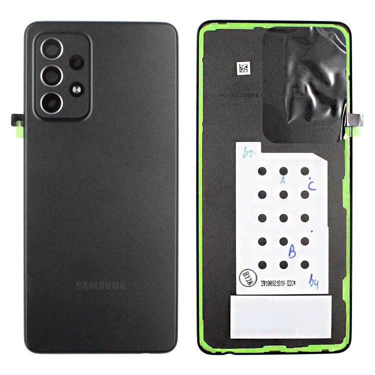 Cache arrière Samsung Galaxy A52s SM-A528B - GH82-26858A - Noir 2 Cache arrière Samsung Galaxy A52s SM-A528B - GH82-26858A - Noir