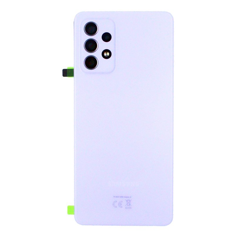Cache arrière Samsung Galaxy A72 4G SM-A725F - GH82-25448C/GH82-25449C - Violet 2 Cache arrière Samsung Galaxy A72 4G SM-A725F - GH82-25448C/GH82-25449C - Violet