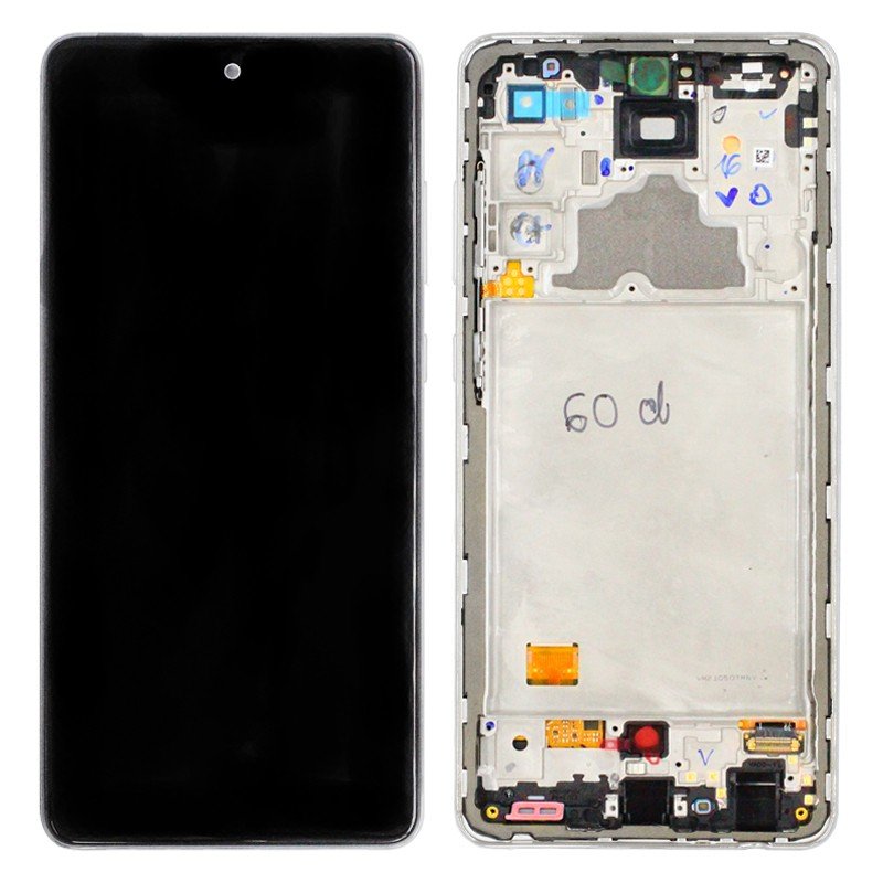 Écran LCD Tactile avec Cadre Samsung Galaxy A72 4G SM-A725F - GH82-25460D/GH82-25849D - Blanc 2 Écran LCD Tactile avec Cadre Samsung Galaxy A72 4G SM-A725F - GH82-25460D/GH82-25849D - Blanc