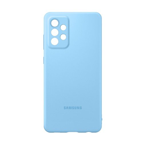 Samsung Galaxy A72 5G SM-A726B/Galaxy A72 4G SM-A725F Silicone Cover - EF-PA725TLEGWW - Bleu