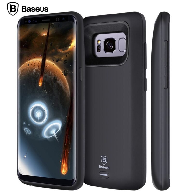 Baseus G955F Galaxy S8 Plus Charger Power Bank - 5500mAh - Noir