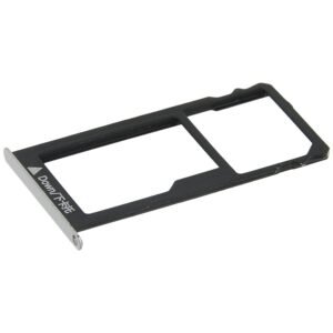 Tiroir Carte SIM / SD Honor 5X - Set Dual-SIM 51660WJS & 51660WJV  Argent