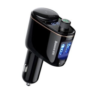 Baseus Car Charger Bluetooth FM Transmitter - Noir - (CCALL-RH01)