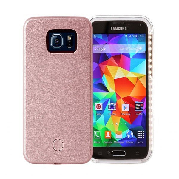LED Flash - Selfie Case - Samsung Galaxy G935 S7 Edge - Rose Gold 2 LED Flash - Selfie Case - Samsung Galaxy G935 S7 Edge - Rose Gold