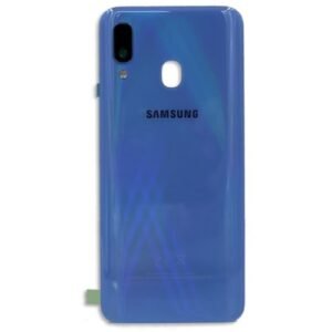 Cache arrière Samsung Galaxy A40 SM-A405F - Avec Objectif Caméra - Bleu