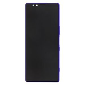 Sony Xperia 1 (J9110, J9150, J9180) Écran LCD + Tactile Avec Cadre 1319-0231 Violet