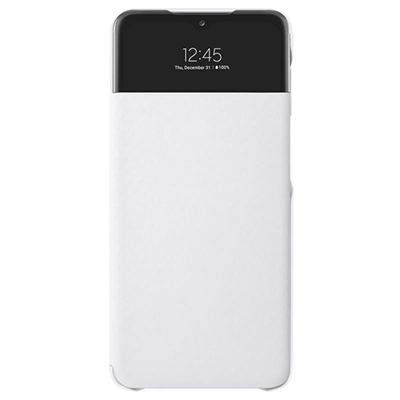 Samsung Galaxy A32 5G SM-A326B S View Wallet Cover - EF-EA326PWEGEE - Blanc 2 Samsung Galaxy A32 5G SM-A326B S View Wallet Cover - EF-EA326PWEGEE - Blanc