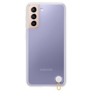 Samsung Galaxy S21 SM-G991B Clear Protective Cover - EF-GG991CWEGWW - Blanc