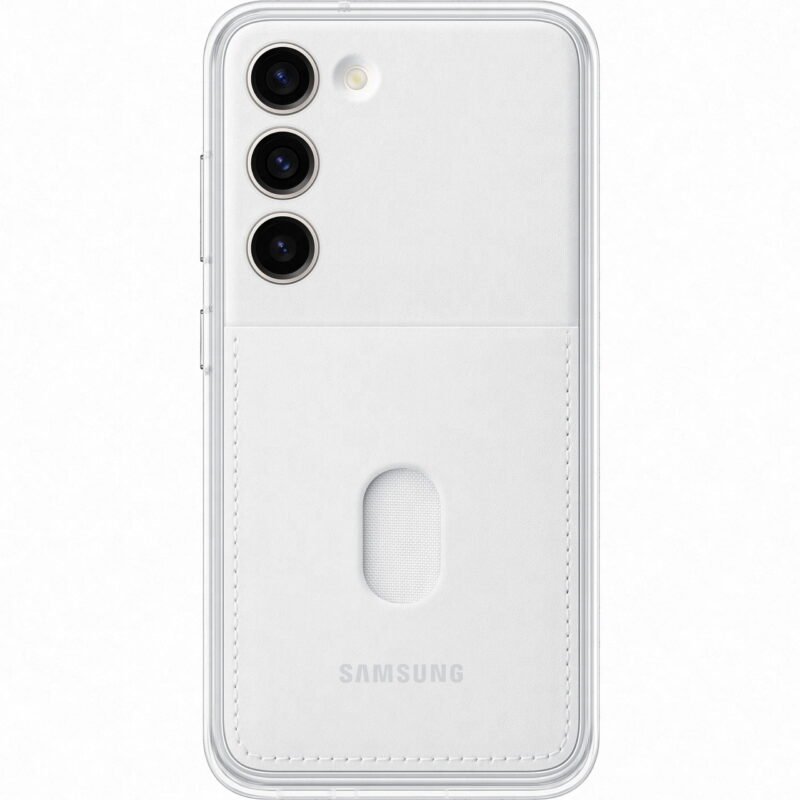 Samsung Galaxy S23 SM-S911B Frame Cover - EF-MS911CWEGWW - Blanc