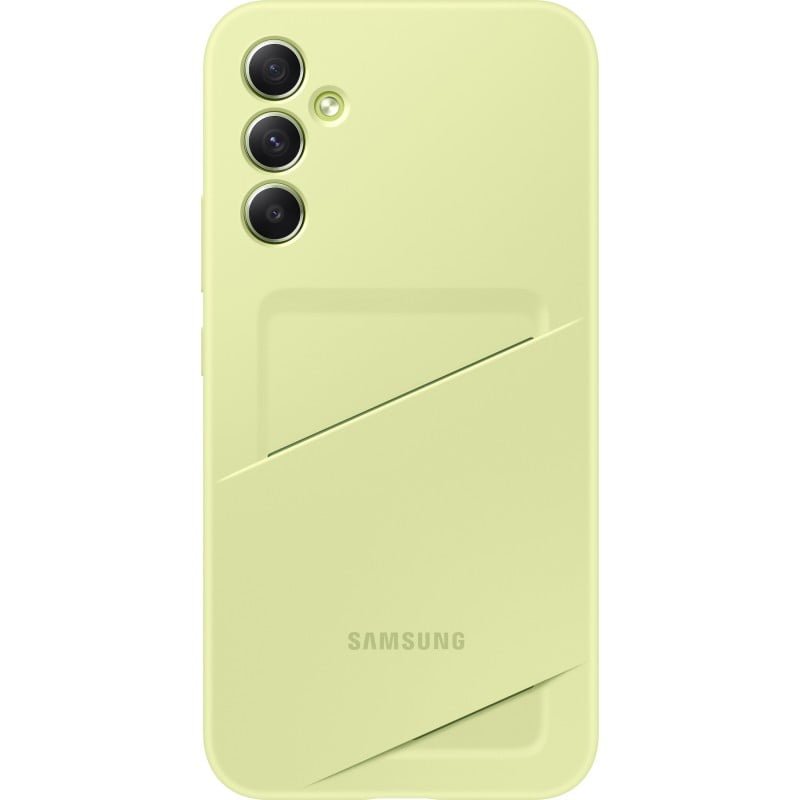 Samsung Galaxy A34 SM-A346B Card Slot Cover - EF-OA346TGEGWW - Lime 2 Samsung Galaxy A34 SM-A346B Card Slot Cover - EF-OA346TGEGWW - Lime