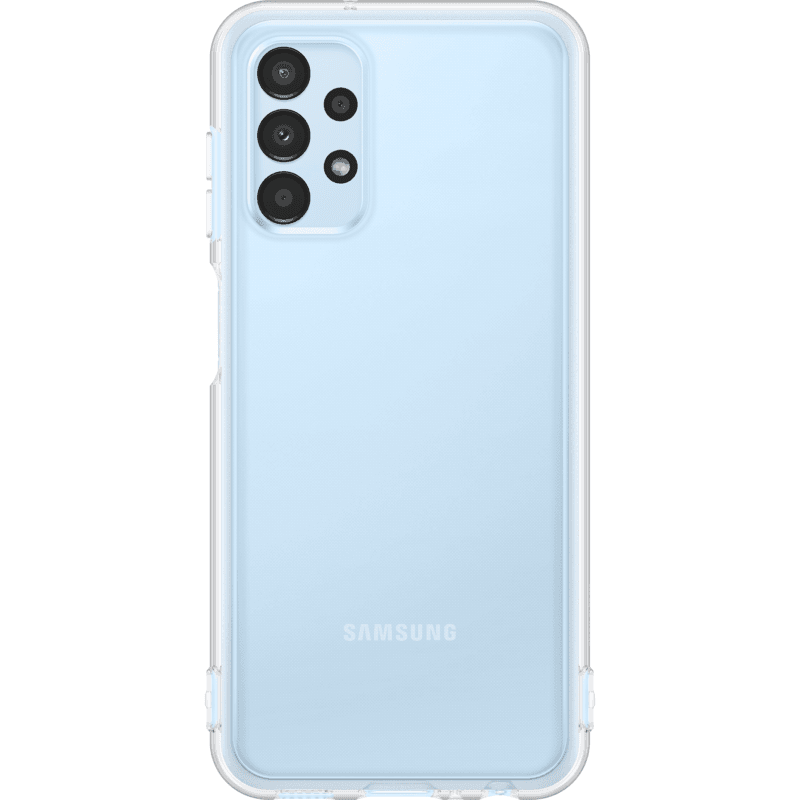 Samsung Galaxy A13 4G SM-A135F Soft Clear Cover - EF-QA135TTEGWW - Transparent 2 Samsung Galaxy A13 4G SM-A135F Soft Clear Cover - EF-QA135TTEGWW - Transparent