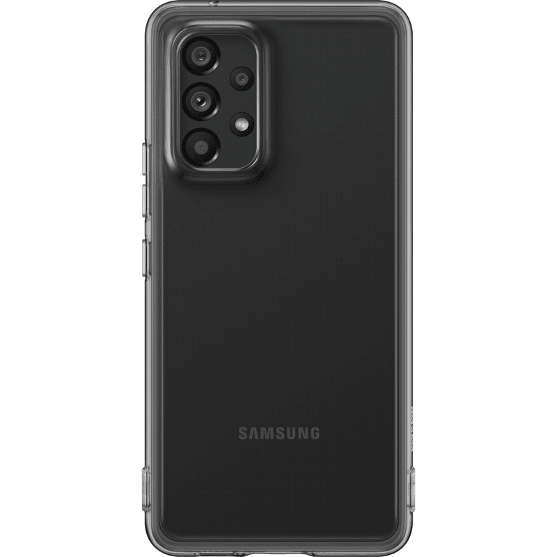 Samsung Galaxy A53 5G SM-A536B Soft Clear Cover - EF-QA536TBEGWW - Noir 2 Samsung Galaxy A53 5G SM-A536B Soft Clear Cover - EF-QA536TBEGWW - Noir