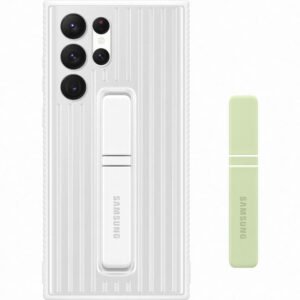 Samsung Galaxy S22 Ultra SM-S908B Protective Standing Cover - EF-RS908CWEGWW - Blanc