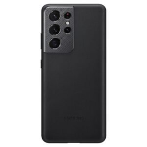 Samsung Galaxy S21 Ultra SM-G998B Leather Cover - EF-VG998LBEGWW - Noir