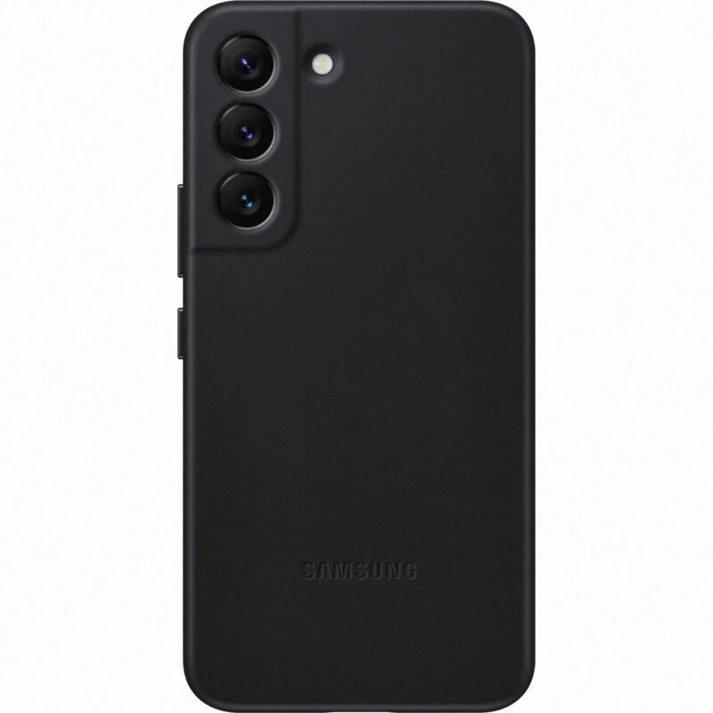 Samsung Galaxy S22 SM-S901B Leather Cover - EF-VS901LBEGWW - Noir