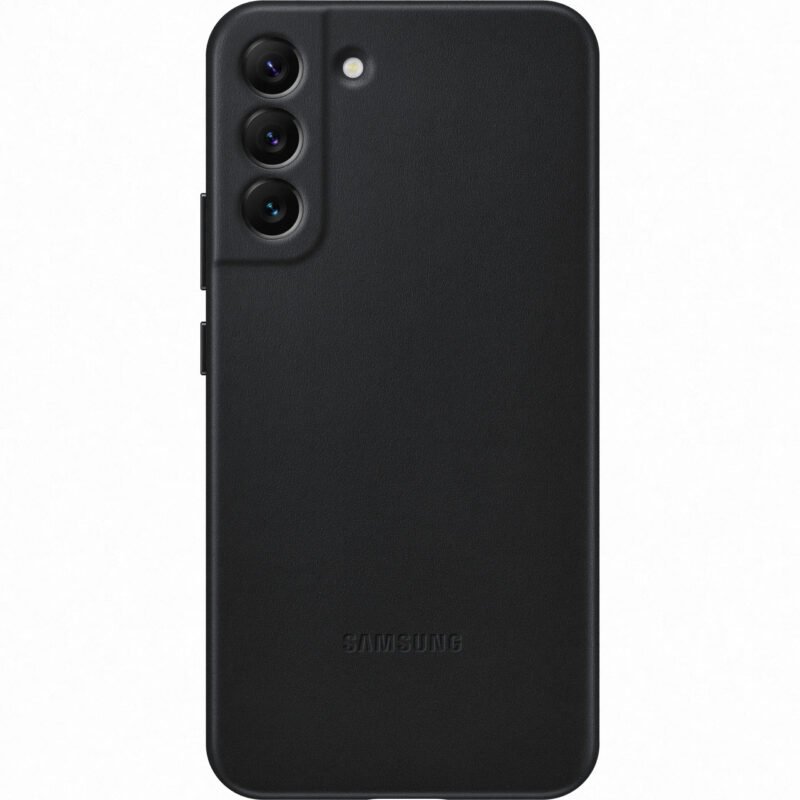 Samsung Galaxy S22 Plus SM-S906B Leather Cover - EF-VS906LBEGWW - Noir