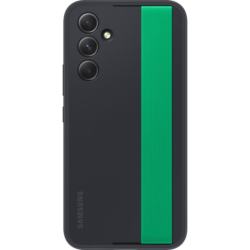 Samsung Galaxy A54 SM-A546B Haze Grip Cover - EF-XA546CBEGWW - Noir 2 Samsung Galaxy A54 SM-A546B Haze Grip Cover - EF-XA546CBEGWW - Noir