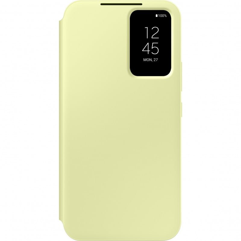 Samsung Galaxy A54 SM-A546B Smart Clear View Cover - EF-ZA546CGEGWW - Lime 2 Samsung Galaxy A54 SM-A546B Smart Clear View Cover - EF-ZA546CGEGWW - Lime