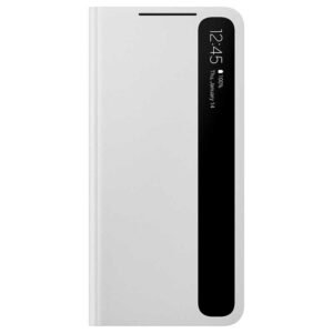 Samsung Galaxy S21 Plus SM-G996B Clear View Cover - EF-ZG996CJEGEE - Light Gris