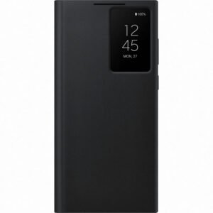 Samsung Galaxy S22 Ultra SM-S908B Smart Clear View Cover - EF-ZS908CBEGEE - Noir