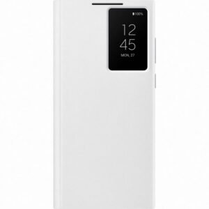 Samsung Galaxy S22 Ultra SM-S908B Smart Clear View Cover - EF-ZS908CWEGEE - Blanc