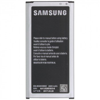 Samsung G900F Galaxy S5/G903F Galaxy S5 Neo/G870 Galaxy S5 Active/G901F Galaxy S5 Plus Batterie EB-BG900BBE - GH43-04199A/GH43-04165A - 2800 mAh 2 Samsung G900F Galaxy S5/G903F Galaxy S5 Neo/G870 Galaxy S5 Active/G901F Galaxy S5 Plus Batterie EB-BG900BBE - GH43-04199A/GH43-04165A - 2800 mAh