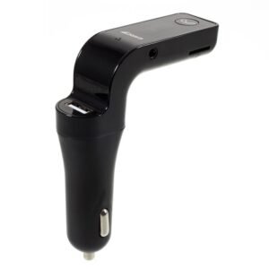 Earldom in-car Bluetooth Stereo FM Transmitter - C7 - Noir