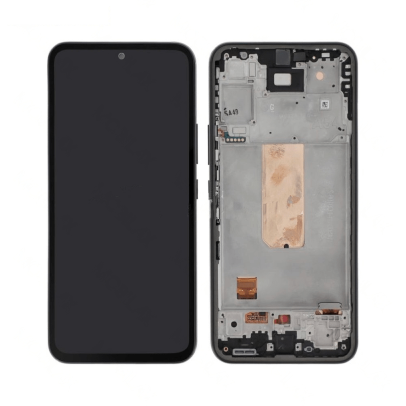 Écran LCD + Tactile Avec Cadre Samsung Galaxy A54 SM-A546B - GH82-31231A/GH82-31232A - Noir