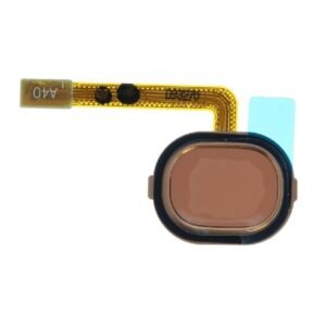 Samsung Galaxy A40 SM-A405F Home button Flex Cable + Button GH96-12484D Coral