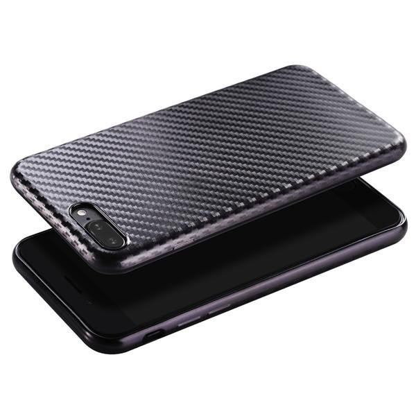 Apple iPhone X Sulada Slim Carbon Fiber Pattern Noir 2 Apple iPhone X Sulada Slim Carbon Fiber Pattern Noir