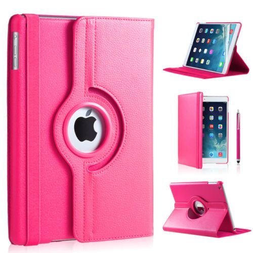 Etui Apple iPad Pro (9.7) - 360 Degrees Dark Rose 2 Etui Apple iPad Pro (9.7) - 360 Degrees Dark Rose