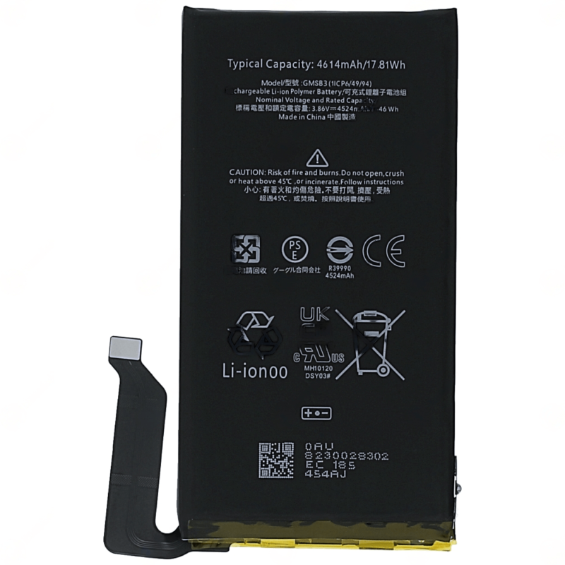 Batterie Google Pixel 6 (Go7N6, G9S9B16) - G730-05942-01 - GMSB - 4614mAh 2 Batterie Google Pixel 6 (Go7N6, G9S9B16) - G730-05942-01 - GMSB - 4614mAh