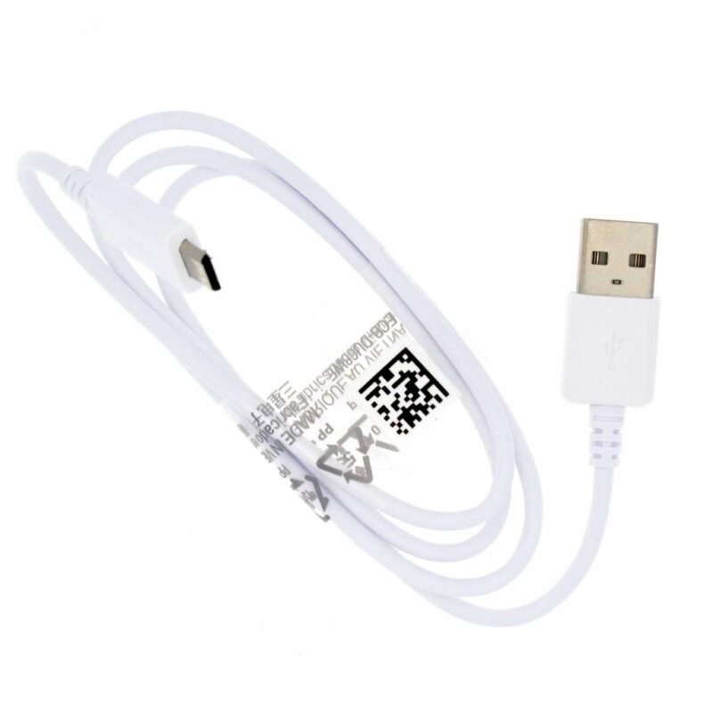 Samsung Micro USB Cable - GH39-02004A - ECB-DU68WE - 0.8m - Blanc
